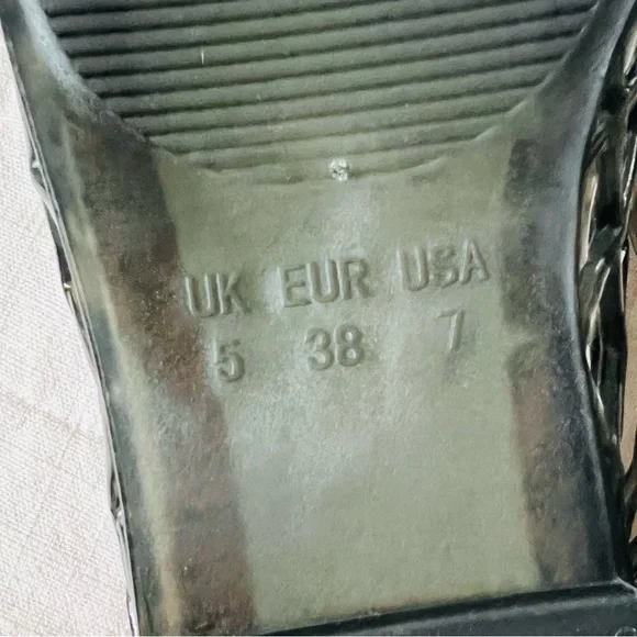 NEW Coconuts by Matisse Black Woven Jelly Shoes NIB sz 7 - Picture 6 of 6